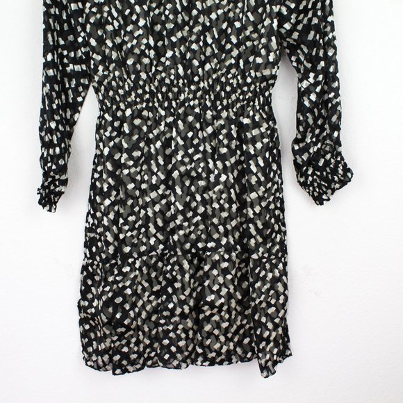 NWT Theory Silk Blend Tie-Neck Dress | Flowy for Brunch, Travel & Events - Picture 13 of 15